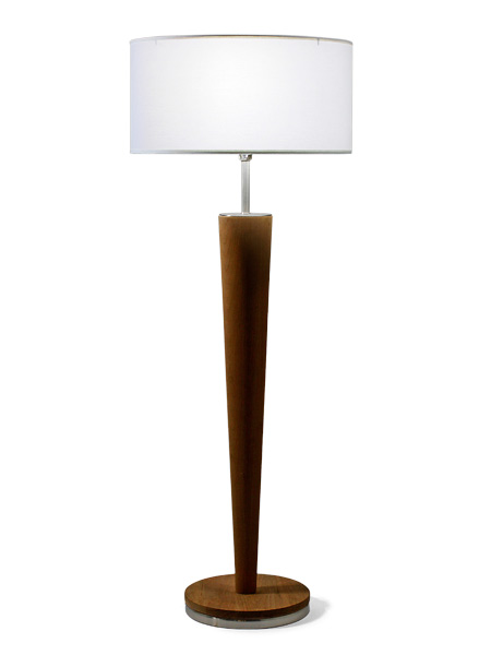 Solid Wood Floor Lamp Seascape Lamps, Modern Wood Floor Lamp