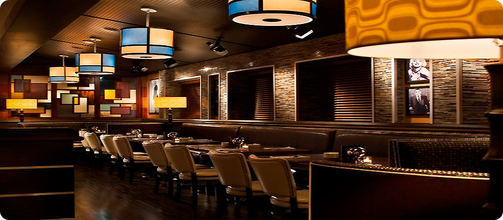 restaurant interior lighting